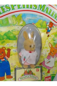 Συλλεκτική Φιγούρα Maple Town Patty Rabbit Bandai 1986 Vintage Sealed Card