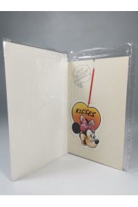 Vintage Disney Minnie Mouse Ευχετήρια Κάρτα “Lots of Heavenly Hugs and…” Σφραγισμένη 90s