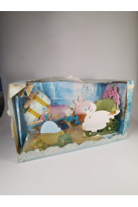 Barbie Swan Lake Μονόκερος & Άμαξα Κύκνου Συλλεκτικό Σετ με Φθαρμένη Συσκευασία