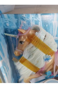 Barbie Swan Lake Μονόκερος & Άμαξα Κύκνου Συλλεκτικό Σετ με Φθαρμένη Συσκευασία