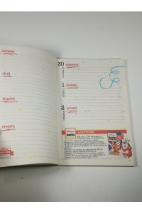 Vintage Kellogg’s Land Club Diary 1994 1995 90s Retro Collectible Promotional