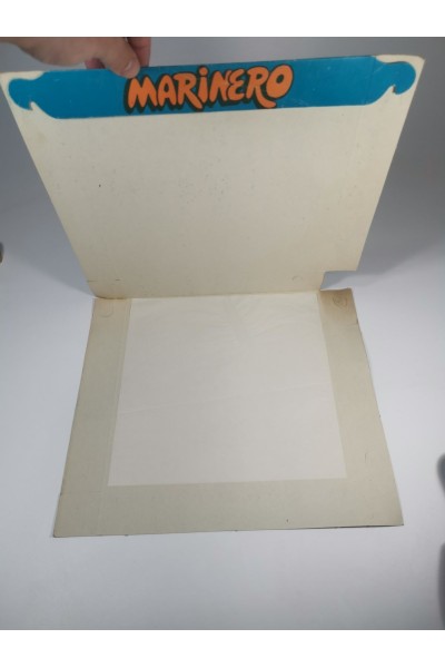 Vintage MARINERO Pizza Box 1980s Retro Greek Advertising Display Piece
