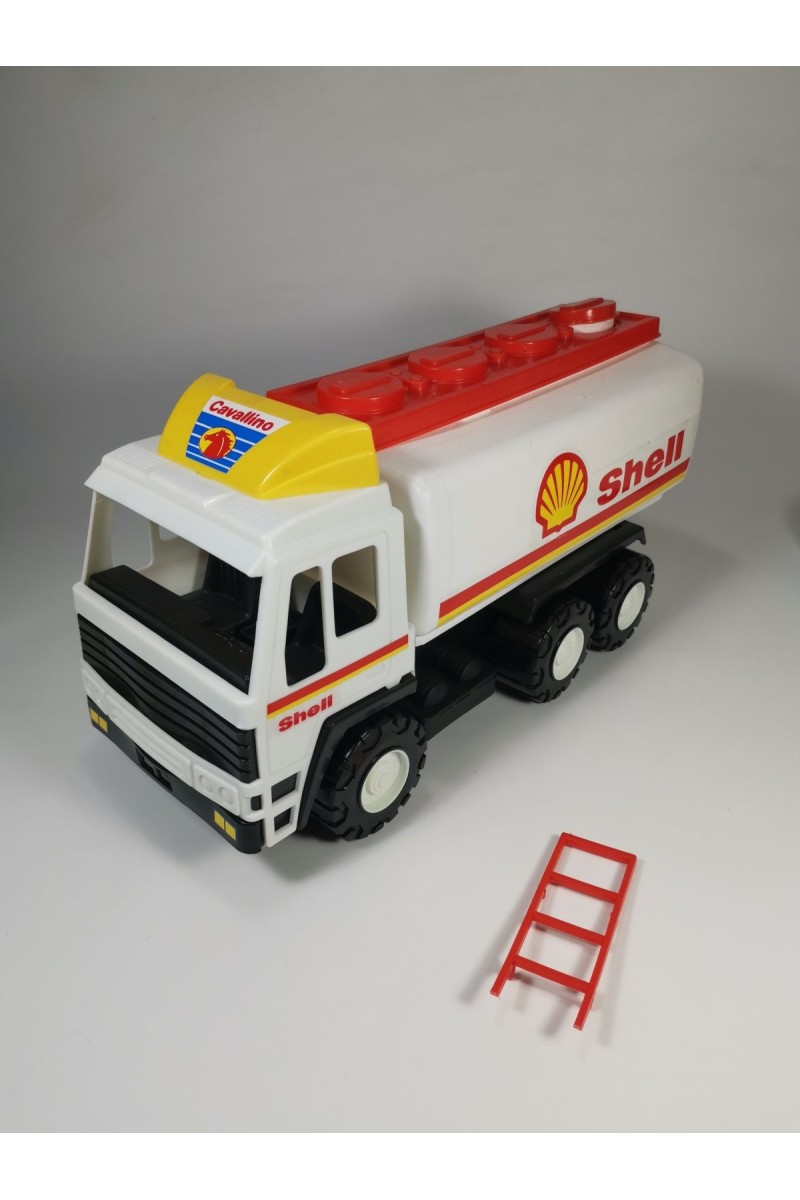 Vintage Collectible Shell Oil Tanker Truck Toy Cavallino 40cm