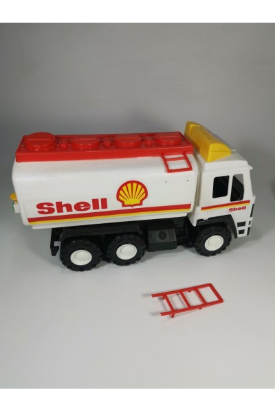 Vintage Collectible Shell Oil Tanker Truck Toy Cavallino 40cm