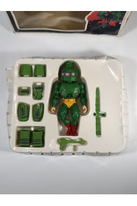 Vintage Turly-Gang Bronc der Superfighter Action Figure with Box Euro Play