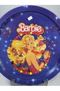 Vintage Barbie Συλλεκτικός Δίσκος Σερβιρίσματος 1990 Mattel Made in Italy