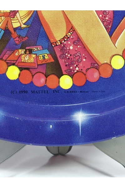 Vintage Barbie Συλλεκτικός Δίσκος Σερβιρίσματος 1990 Mattel Made in Italy