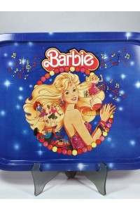 Vintage Barbie Collectible Retro Serving Tray 1990 Mattel Made in Italy