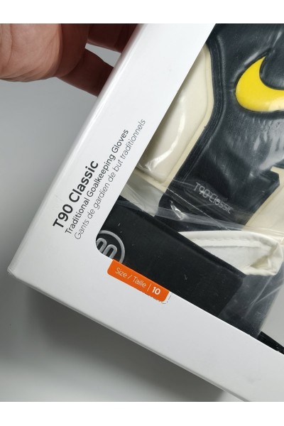 Nike T90 Classic Goalkeeper Gloves Size 10 NOS With Box Total 90