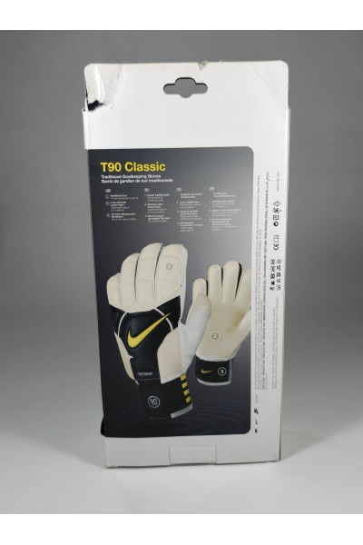 Nike T90 Classic Goalkeeper Gloves Size 10 NOS With Box Total 90