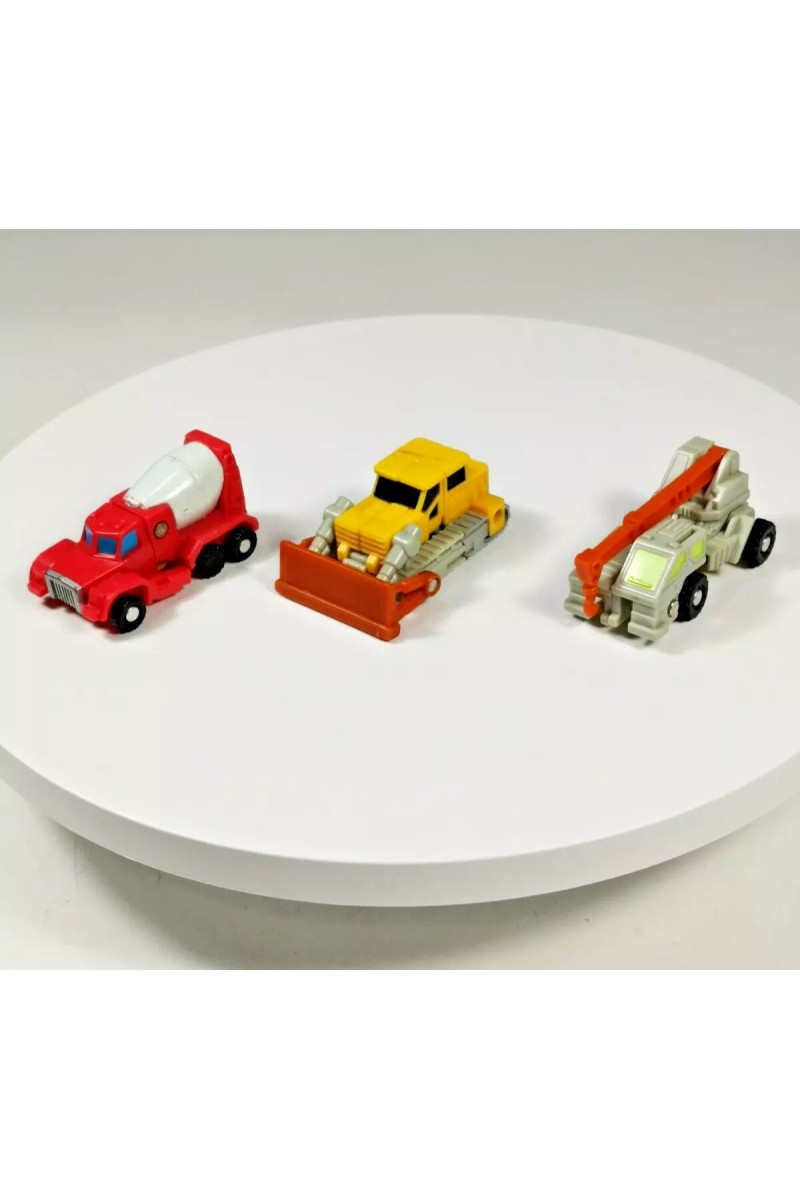 Transformers G1 Micromasters Construction Patrol Hasbro 90s 