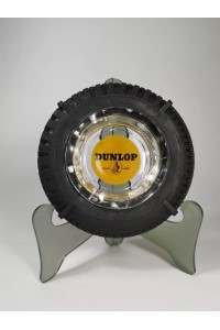 Vintage Διαφημιστικό Γυάλινο Τασάκι απ' τα Λάστιχα Dunlop