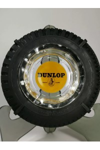 Vintage Διαφημιστικό Γυάλινο Τασάκι απ' τα Λάστιχα Dunlop