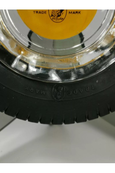 Vintage Διαφημιστικό Γυάλινο Τασάκι απ' τα Λάστιχα Dunlop