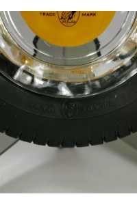 Vintage Διαφημιστικό Γυάλινο Τασάκι απ' τα Λάστιχα Dunlop