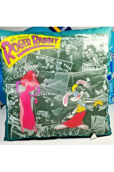 90s Μαξιλάρι Who Framed Roger Rabbit από την Disney Amblin