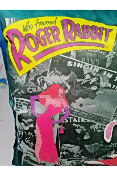 90s Μαξιλάρι Who Framed Roger Rabbit από την Disney Amblin