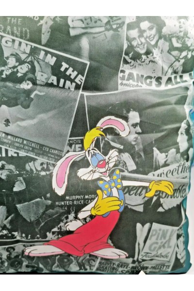 90s Μαξιλάρι Who Framed Roger Rabbit από την Disney Amblin