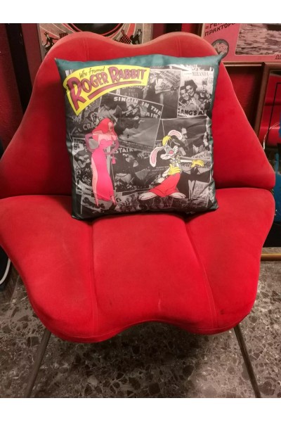 90s Μαξιλάρι Who Framed Roger Rabbit από την Disney Amblin