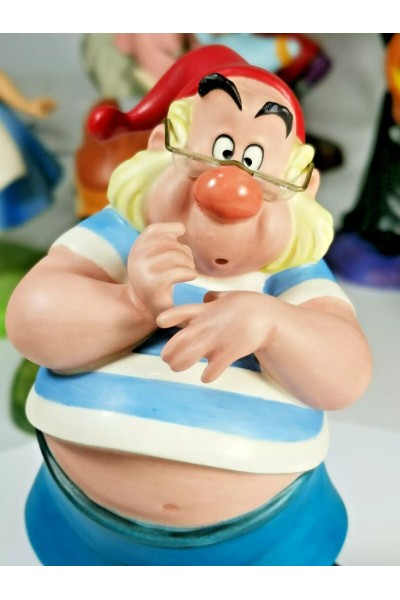 Πορσελάνινη Φιγούρα της Disney από Πίτερ Παν Mr.Smee Oh Dear, Dear, Dear 1994-1995 Event Sculpture της WDCC