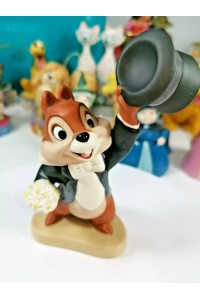 Πορσελάνινες Φιγούρες της Disney Two Chips and a Miss Debonair Dale Charming Chip της WDCC
