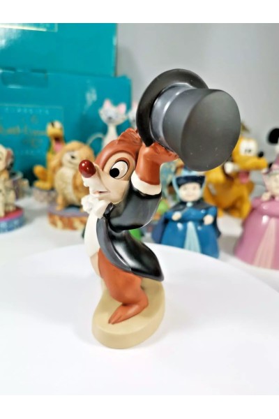Πορσελάνινες Φιγούρες της Disney Two Chips and a Miss Debonair Dale Charming Chip της WDCC