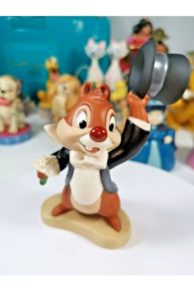 Πορσελάνινες Φιγούρες της Disney Two Chips and a Miss Debonair Dale Charming Chip της WDCC