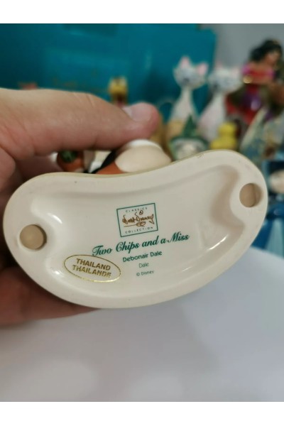 Πορσελάνινες Φιγούρες της Disney Two Chips and a Miss Debonair Dale Charming Chip της WDCC