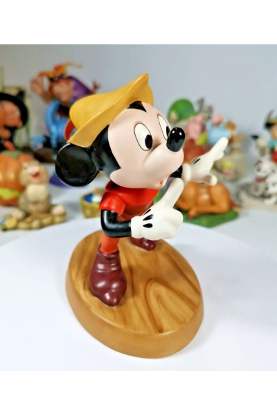 Πορσελάνινη Φιγούρα της Disney Mickey &amp the Beanstalk Mickey Mouse Shhh! της WDCC