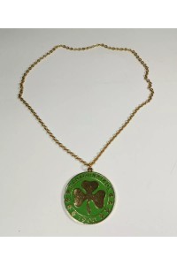 Vintage Πλαστικό Μενταγιόν με την Ομάδα Ποδοσφαίρου Παναθηναϊκού 1972 1973