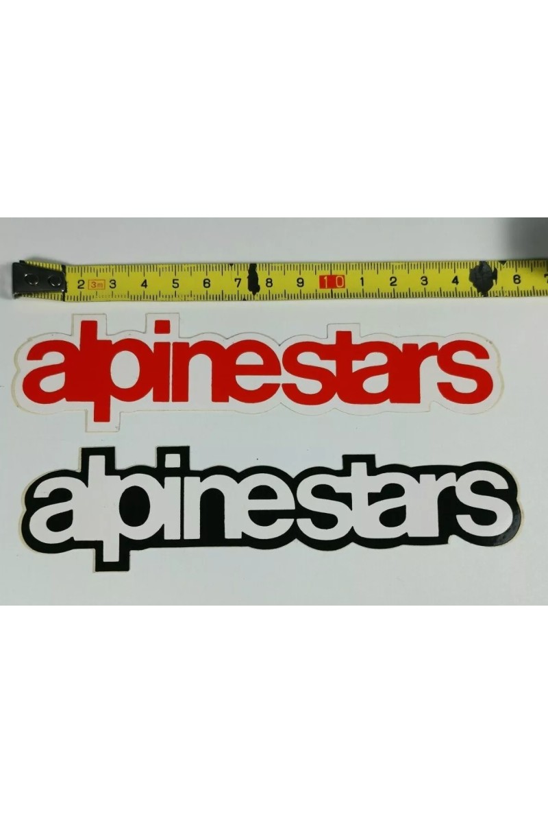 80s Αυτοκόλλητα Μηχανής Alpine Stars