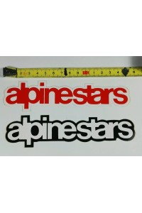 80s Αυτοκόλλητα Μηχανής Alpine Stars