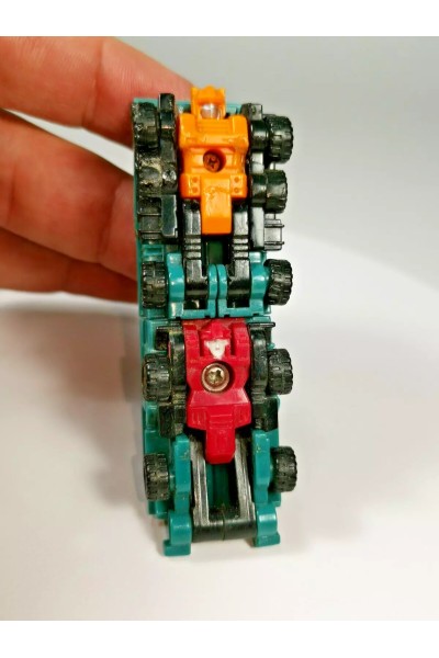 Transformers G1 1989 Transport Cement-Head Terror-Tread figure SET Micromasters 3 PARTS