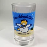 80s Γυάλινο Ποτήρι Beach Buddies Water'n Sky  της Sanrio